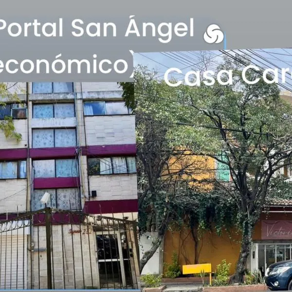 Satya Suites & Portal San Angel Flats，位于墨西哥城的酒店