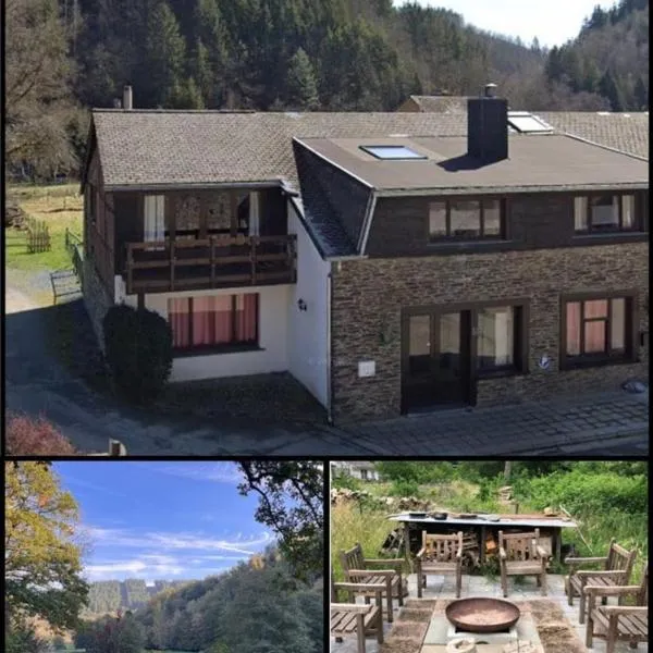 Charmant vakantiehuis aan de Ourthe in Maboge La Roche en Ardenne，位于拉罗什-阿登的酒店