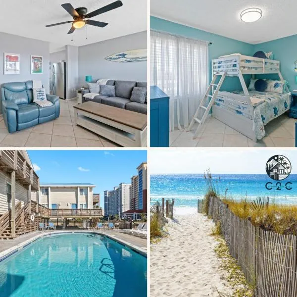 2BR Retreat with Pool, Near Beach and The Hangout，位于格尔夫海岸的酒店