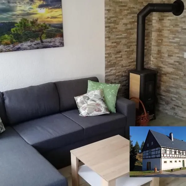 Ferienwohnung im Fachwerkhaus，位于塞布尼茨的酒店
