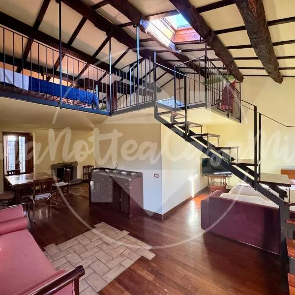 La Casetta "UnaNotteaCasaMia"，位于萨克奥法诺的酒店