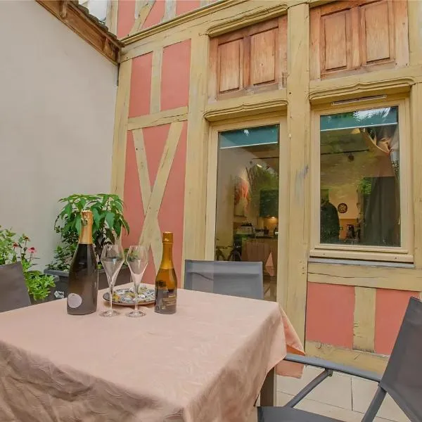 Superbe appartement au coeur de Troyes，位于特鲁瓦的酒店