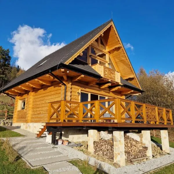 Dom z Bali Zawoja z widokiem na Babią Górę,位于Stryszawa的酒店