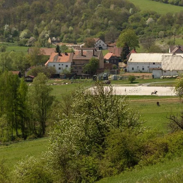 Ubytování v soukromí na farmě，位于Bžany的酒店