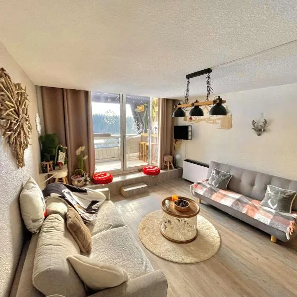 Chaleureux studio pied des pistes Les Glovettes VILLARD DE LANS，位于维拉尔-德朗的酒店