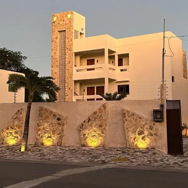 Hotel Boutique Villa Ka'an，位于Calderitas的酒店