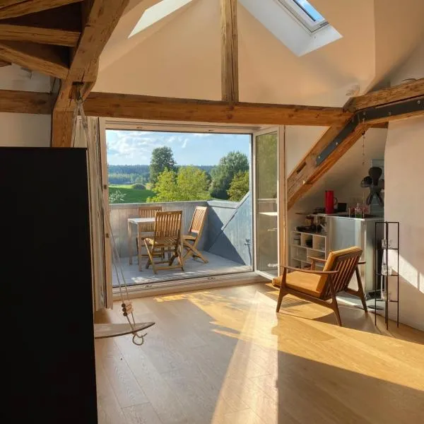 Loft im Haus mit Geschichte，位于Mähring的酒店