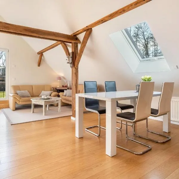 Pendler- und Ferienwohnung Bröke，位于阿豪斯的酒店