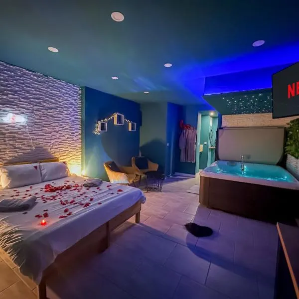 Love & Spa - Jacuzzi - Netflix - Métro - Wifi，位于瓦斯凯勒的酒店