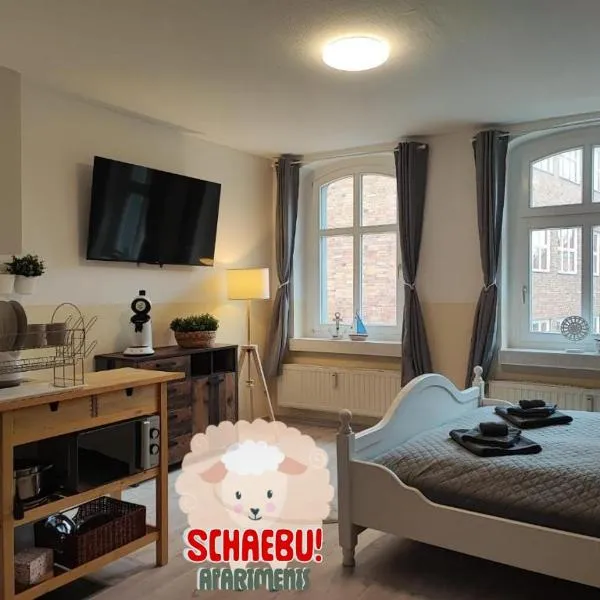 SchaeBu! Appartment 1 Die Ostsee am Altmarkt，位于科特布斯的酒店