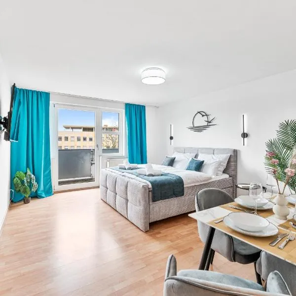 COZY stilvolles Apartment, Nähe BASF, BG Klinik，位于莱茵河畔路德维希港的酒店