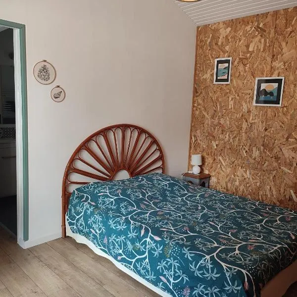 Charmant Studio avec Jardin au Cœur de la Nature，位于萨莱的酒店