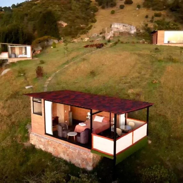 Glamping Waná，位于Sutatausa的酒店