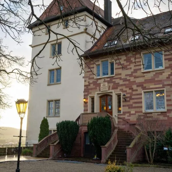 Eventlocation & Hotel Schloss Neuburg，位于Obrigheim的酒店
