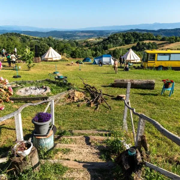 La Busuri Camp，位于Roşia的酒店