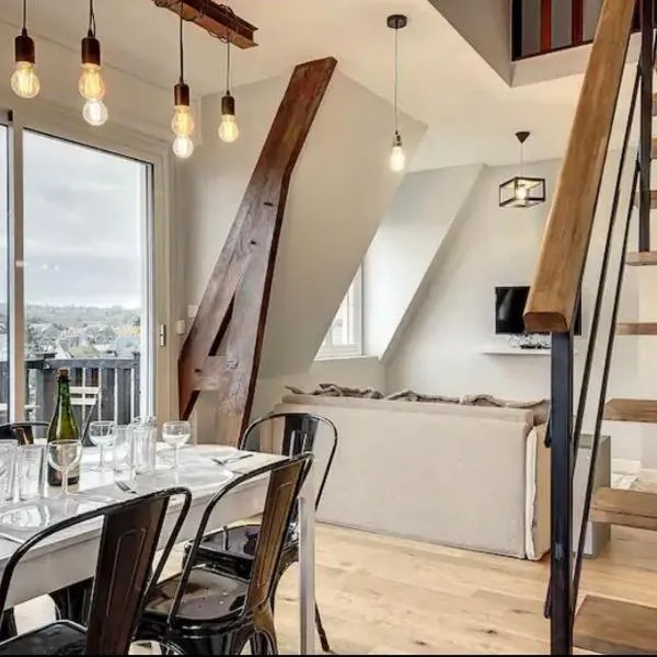 Le Duplex - Deauville，位于多维尔的酒店