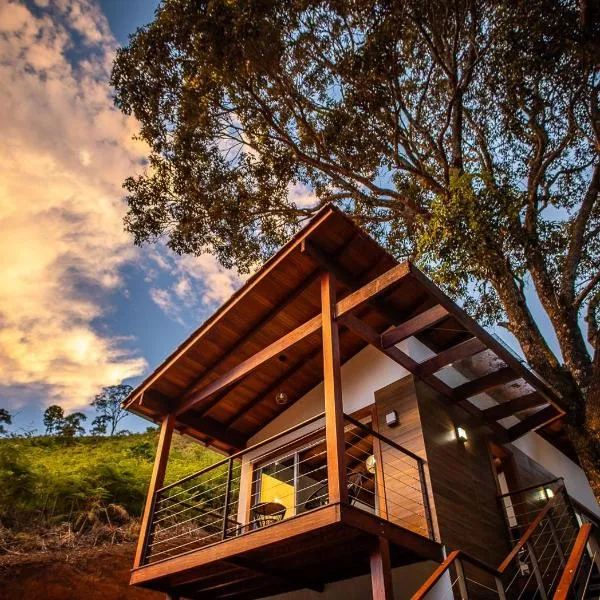 Recanto Águas Nascentes - Chalé Casal com Hidromassagem，位于Pedra Menina的酒店