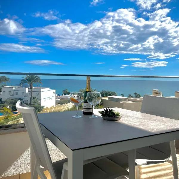 New Penthouse Beach Apartment Mojacar Playa，位于莫哈卡尔的酒店