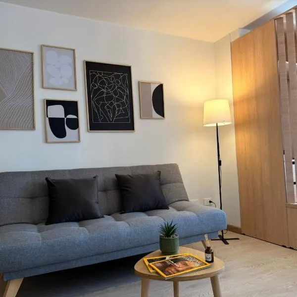 Loft Elegante con Vista a la Ciudad，位于索加莫索的酒店