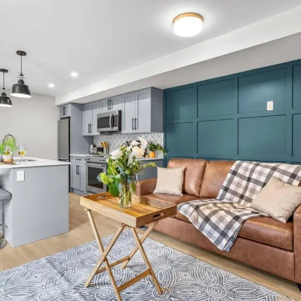 Charming 2BR Haven in Canmore Near DT and Banff，位于坎莫尔的酒店