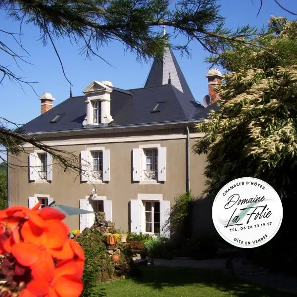 拉弗利旅馆，位于Mareuil-sur-Lay的酒店