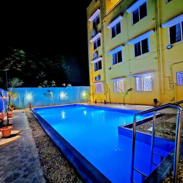 Seaside Escape Villa With Swimming Pool，位于蓬蒂切里的酒店
