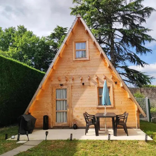 Tipi chic et cosy de 35m2 avec piscine，位于蓬塔克的酒店