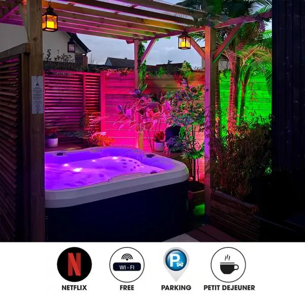 Gîte Studio Alsa 15 avec Jacuzzi privatif，位于Fortschwihr的酒店