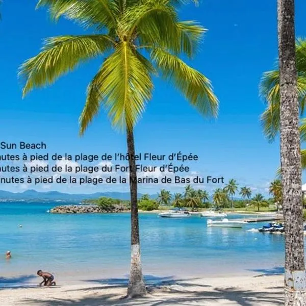 Studio Sun Beach，位于哥西尔的酒店