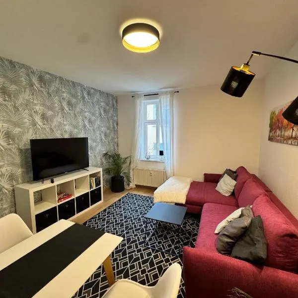 MARKINA- Ferienwohnung "Am Park"，位于米尔豪森的酒店