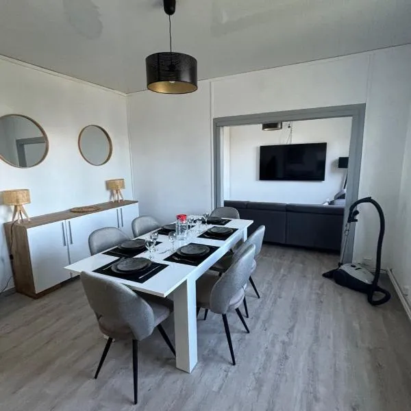 les dunes proche plage jardin，位于Urville-Nacqueville的酒店