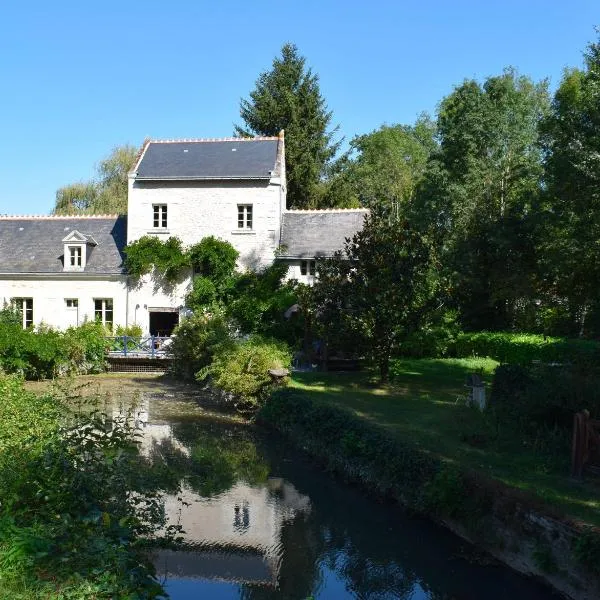 Moulin des Arts，位于Loché-sur-Indrois的酒店