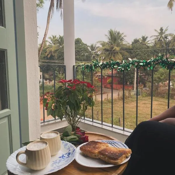 1 bed peaceful studio Apartment near Colva beach，位于比纳里姆的酒店