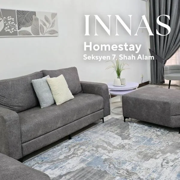 INNAS Homestay in Seksyen 7, Shah Alam，位于莎阿南的酒店