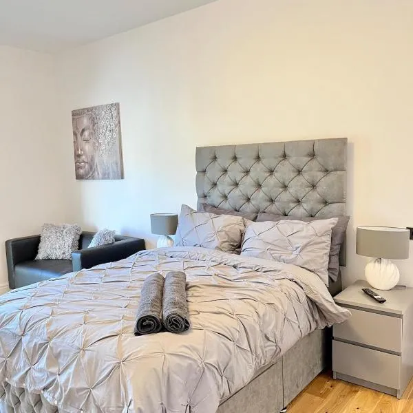 luxury apartment in East London，位于伦敦的酒店