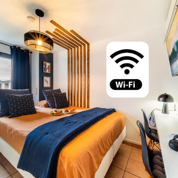 1 Chambre 9 m2 en colocation avec 15 m2 partagés，位于圣丹尼斯的酒店