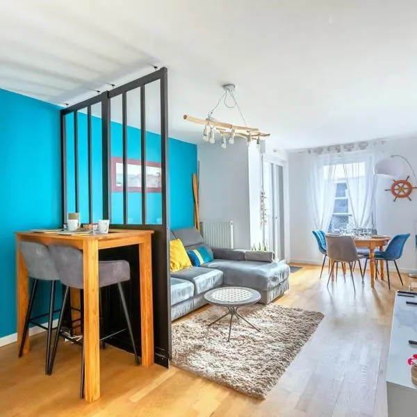 Beautiful 2 bedroom in Palaiseau Ideal for professionals，位于帕莱索的酒店