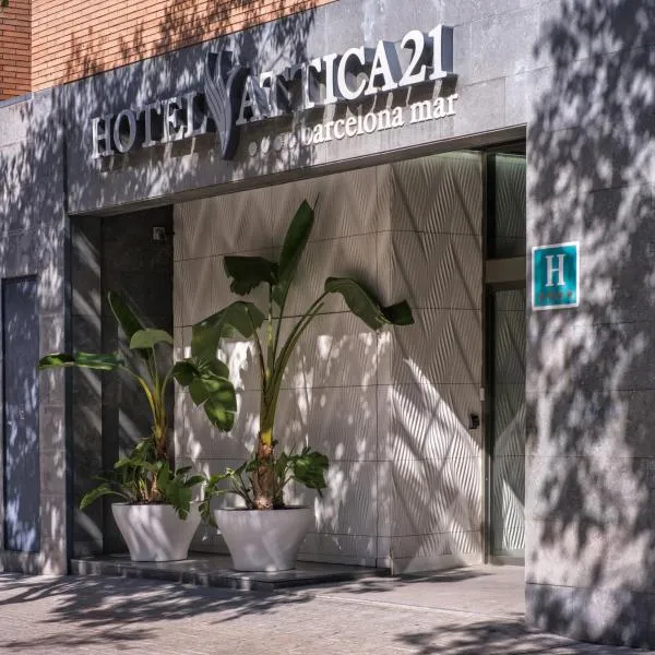 阿提卡21号巴塞罗那马尔酒店，位于巴塞罗那的酒店