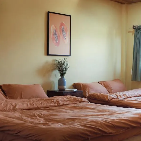 Nhà Đậu Homestay Măng Đen - 75 Võ Thị Sáu，位于Kon Plong的酒店