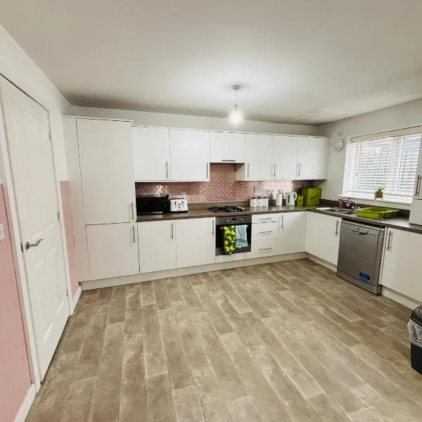 Beautiful 3 bed holiday home in Washington, UK，位于华盛顿的酒店