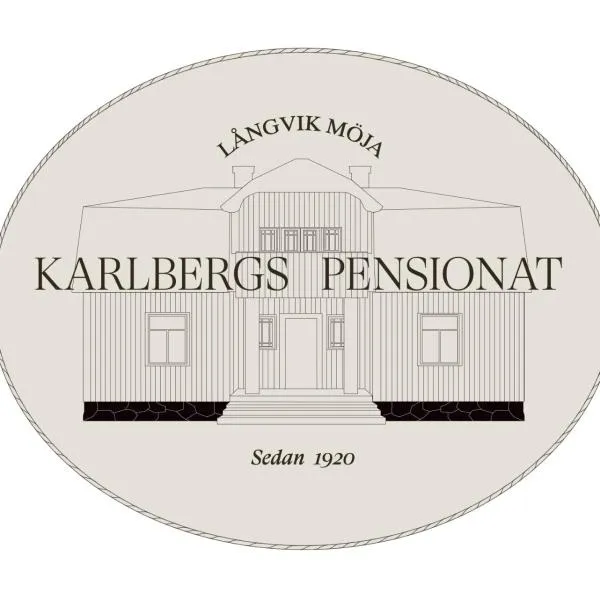 Karlbergs Pensionat，位于Möja的酒店