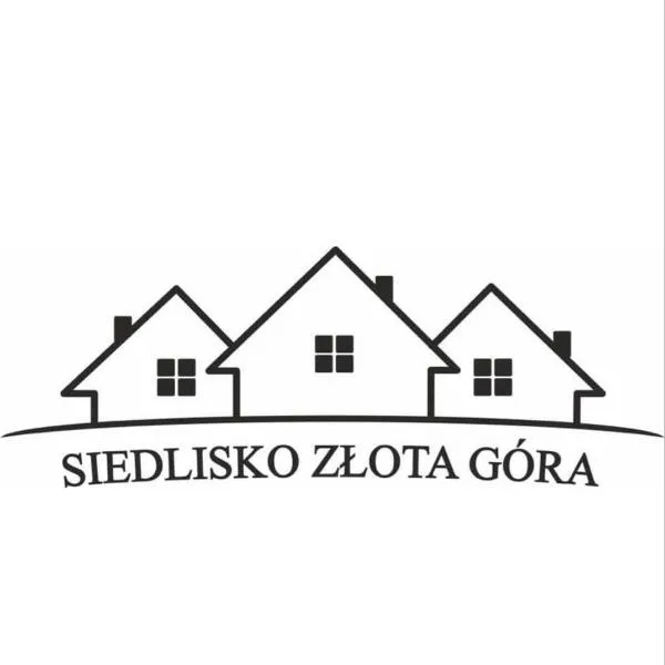 Siedlisko Złota Góra domki całoroczne na Kaszubach，位于Brodnica的酒店