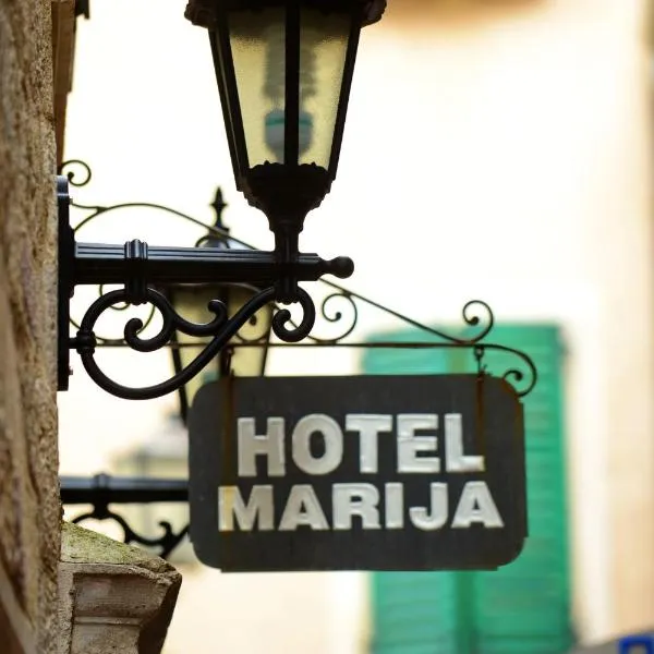 玛里加酒店，位于科托尔的酒店