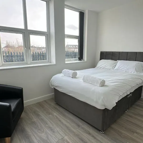 ASM - TrainStation Studio Apartment，位于斯肯索普的酒店