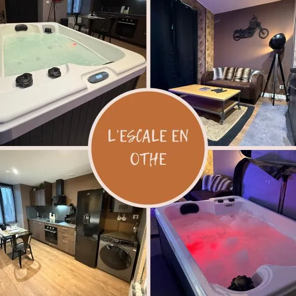 L'escale en Othe avec jacuzzi，位于Estissac的酒店
