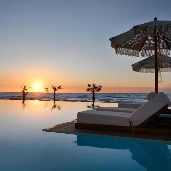 Corfu Acharavi Hotel，位于Litherés的酒店