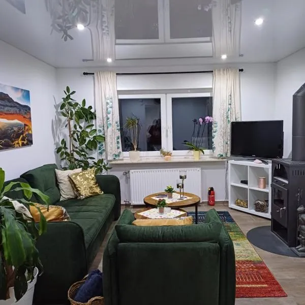 Ferienwohnung Unterm Rappenfels，位于Hinterweidenthal的酒店