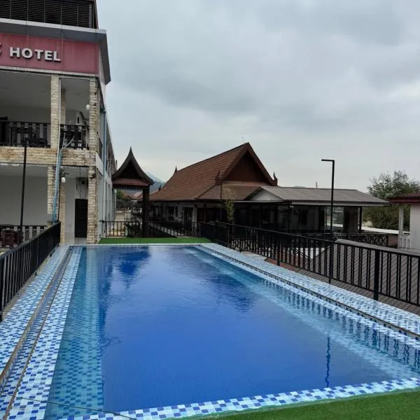 A P S Moutain view Hotel，位于万荣的酒店