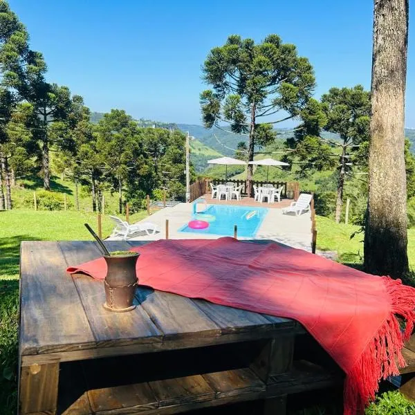 Villa's Serra - Casa aconchegante em meio a natureza，位于南卡希亚斯的酒店