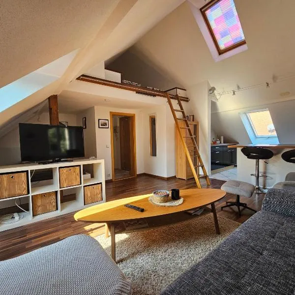 FeWo Wittig am Kulturbahnhof，位于Leisnig的酒店